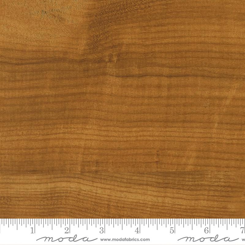 Paper Trails Grain Golden Oak - Quilt Fabric, zoomed in. Select this picture to zoom back out.