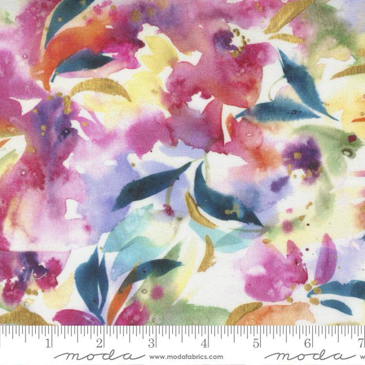 Chickadee Bloom Cloud - Quilt Fabric