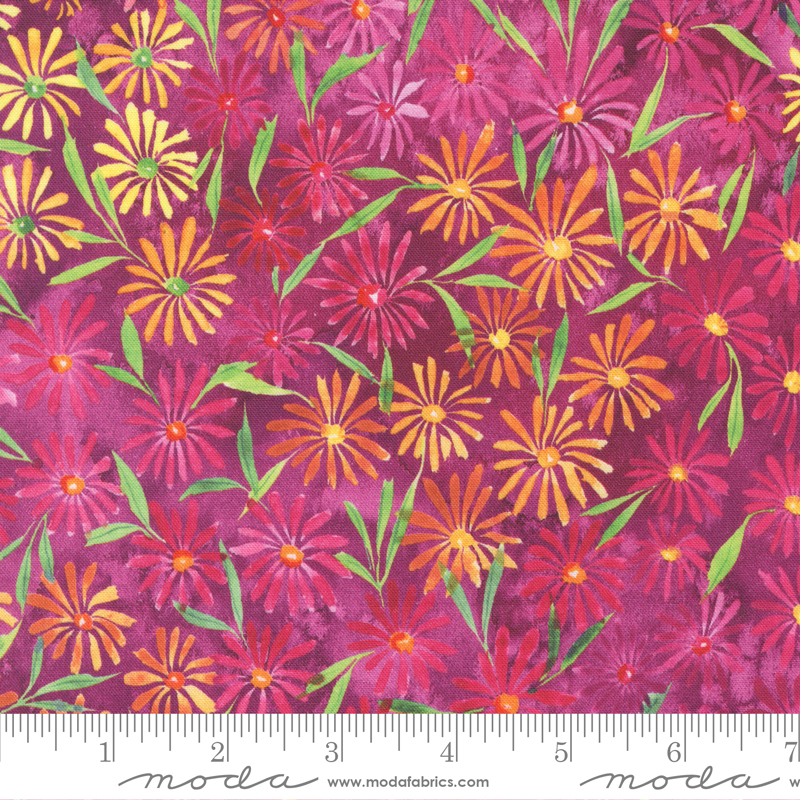 Eufloria Dahlia - Kaleidobloom Florals - Quilt Fabric