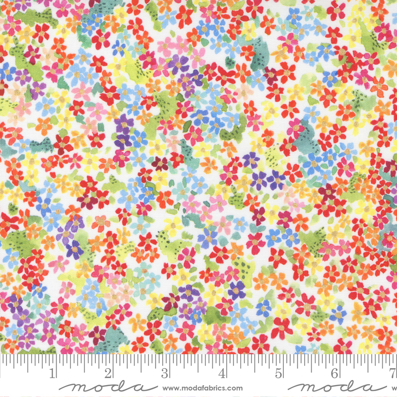 Eufloria Rainbow - Petal - Quilt Fabric