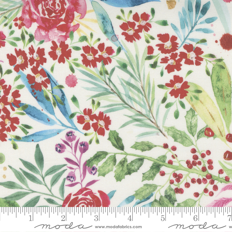 Comfort And Joy Cloud - All The Trimmings - Quilt Fabric