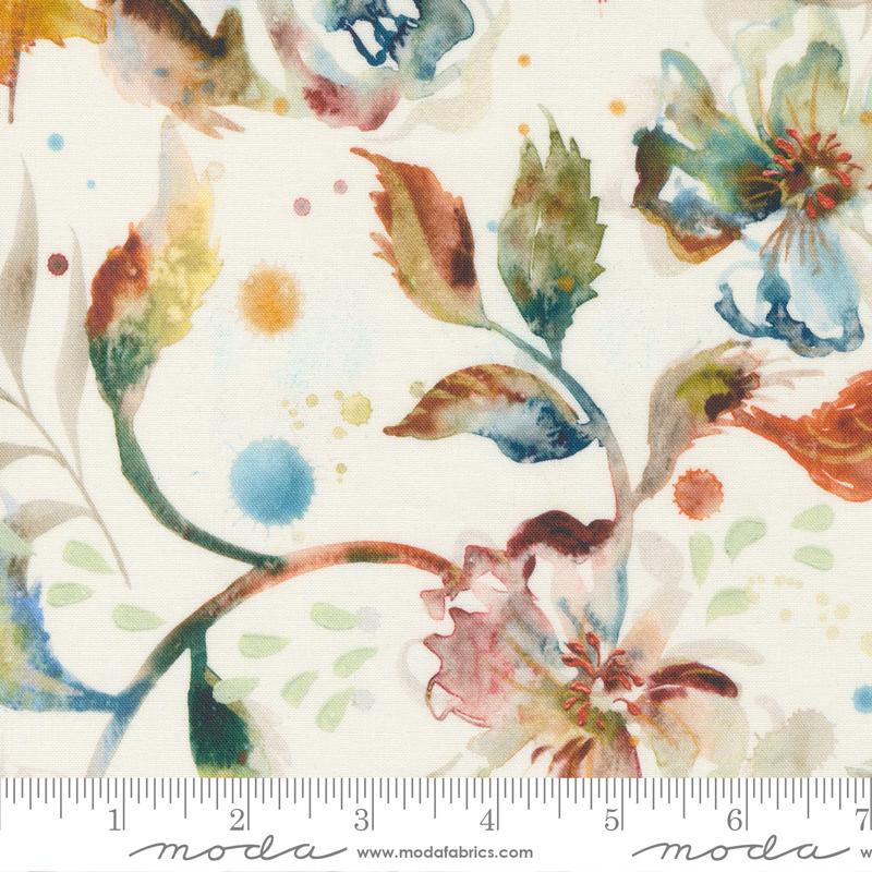Desert Oasis Cloud Multi - Desert Bloom Florals - Fabric
