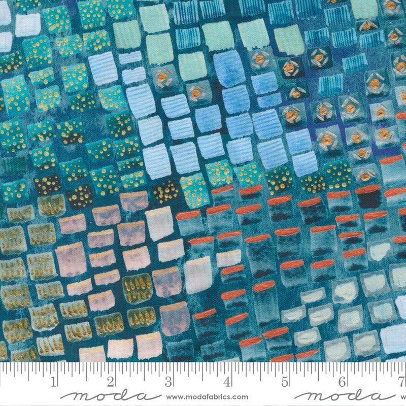 Desert Oasis Lake Powel - Quilt Fabric