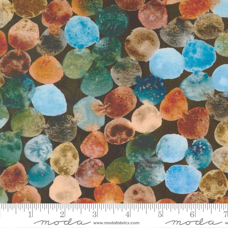 Desert Oasis Earth - Rock Collection Dots - Quilt Fabric