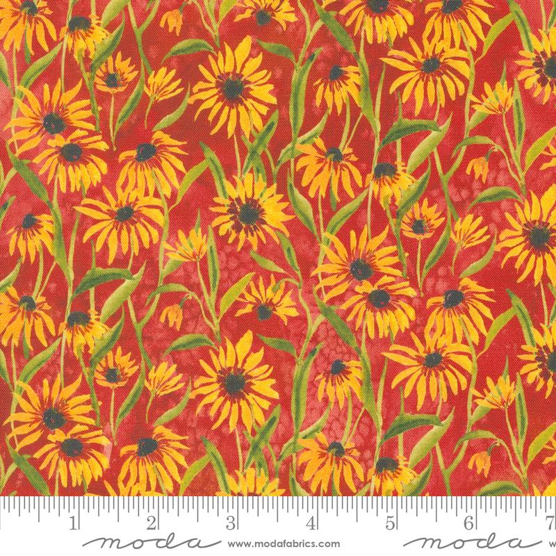 Floribunda Suzie Q - Spice - Quilt Fabric