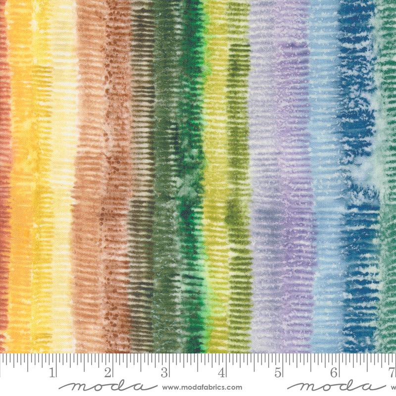 Floribunda Stripe - Rainbow - Quilt Fabric