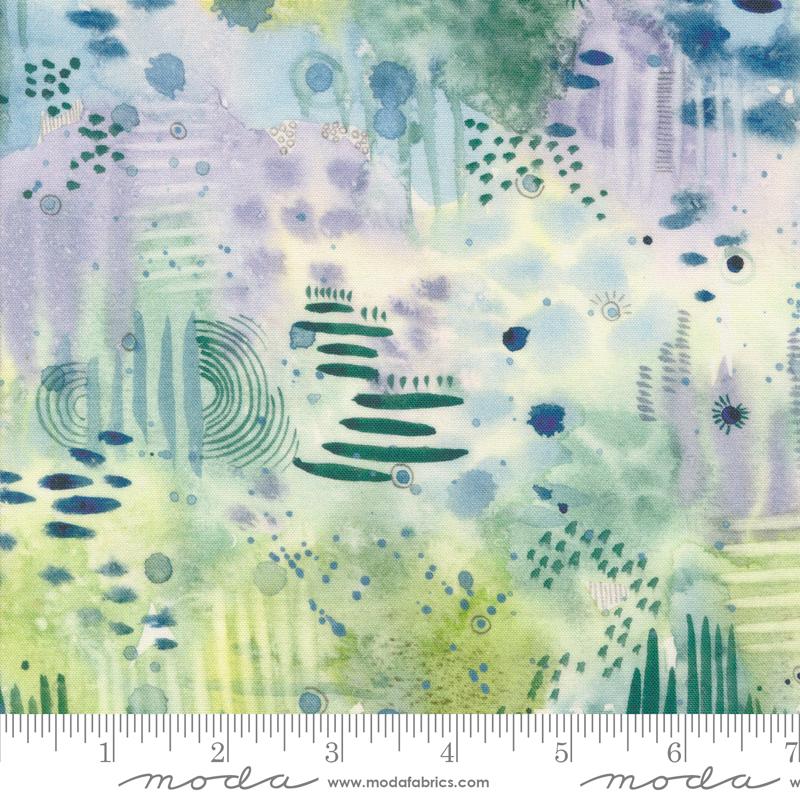 Floribunda Watercolors - Grass - Quilt Fabric