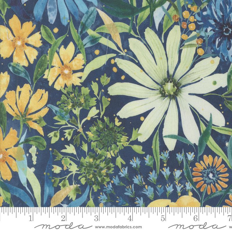 Sunshine And Blue Skies Lake - Quilt Fabric