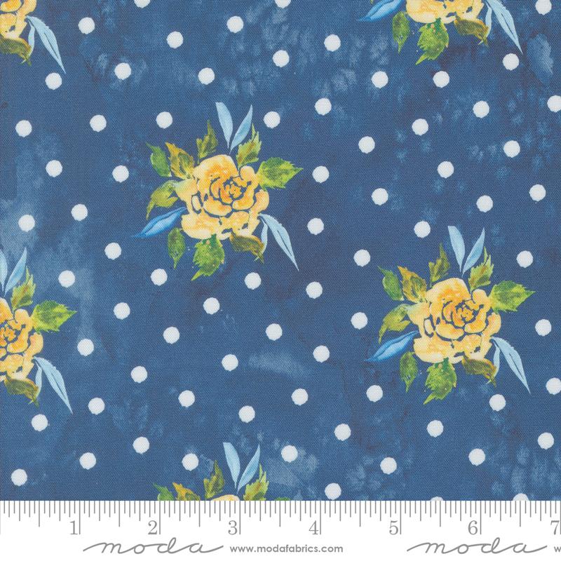Sunshine And Blue Skies Lake - Quilt Fabric