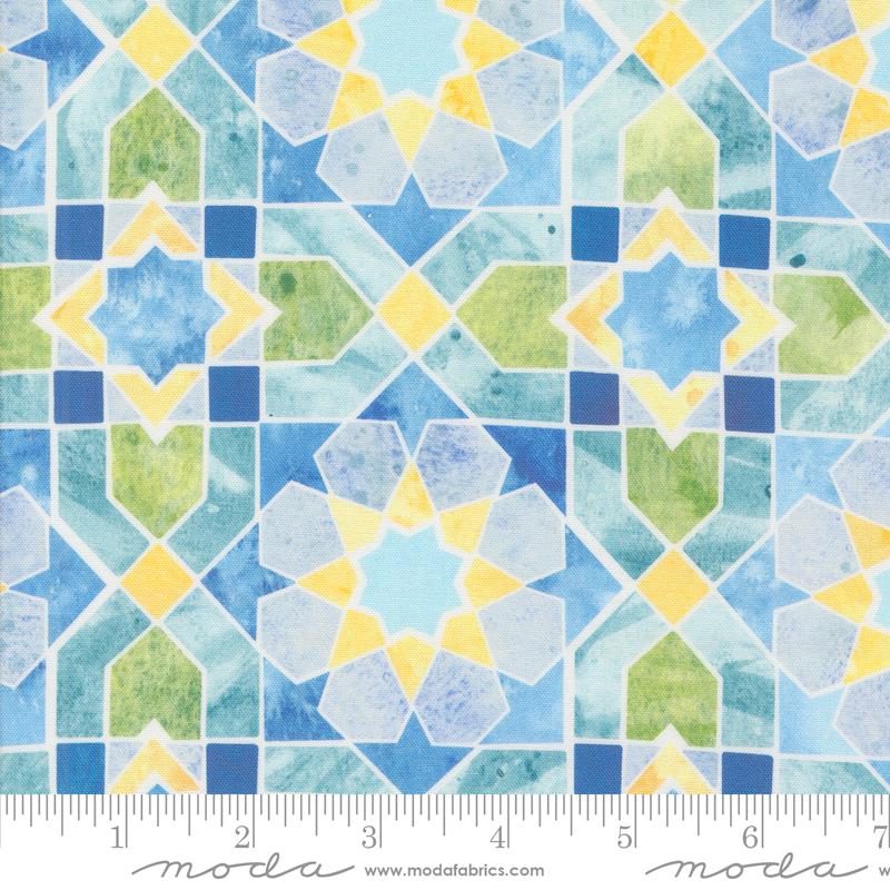 Sunshine And Blue Skies Multi - Quilt Fabric
