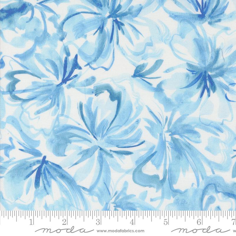 Sunshine And Blue Skies Water - Quilt Fabric