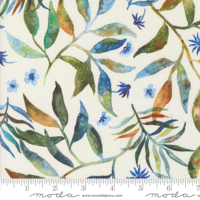 Wanderlust Leafs Cloud - Quilt Fabric