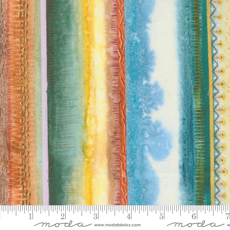 Wanderlust Stripes Horizon - Quilt Fabric