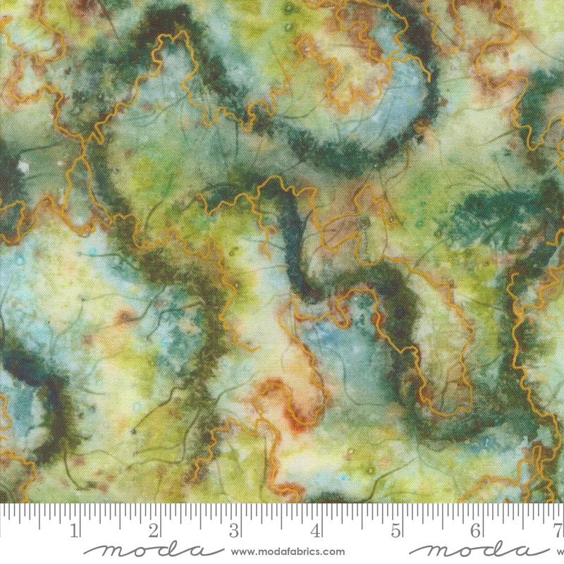 Wanderlust Geode Jadeite - Quilt Fabric