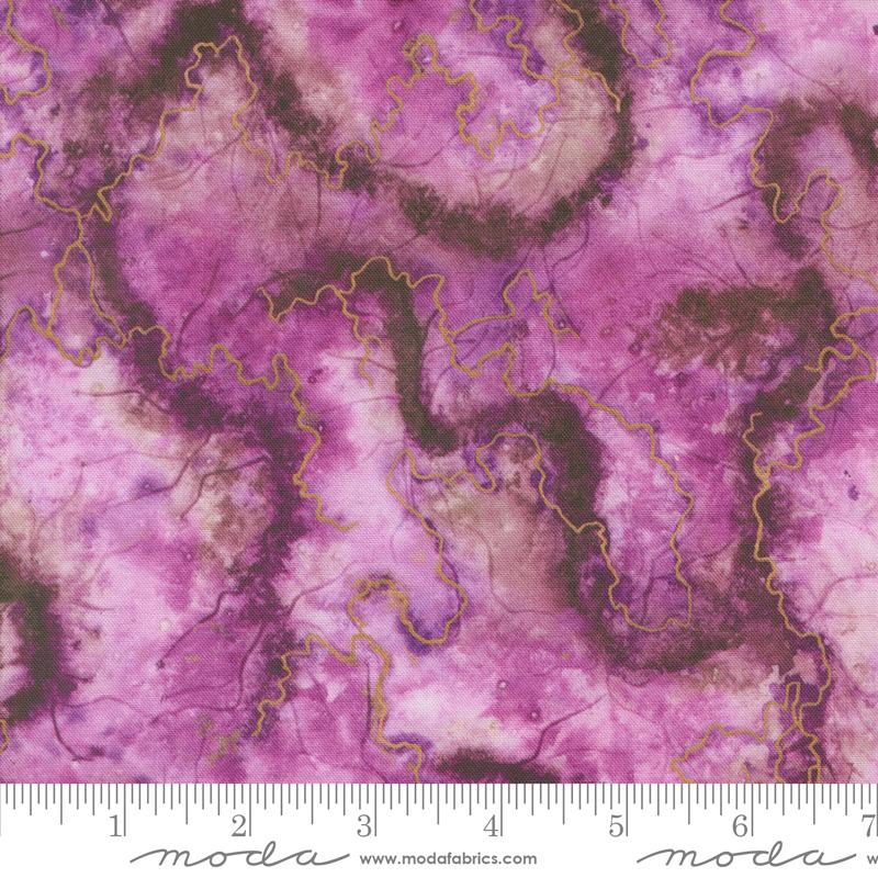 Wanderlust Geode Amethyst - Quilt Fabric