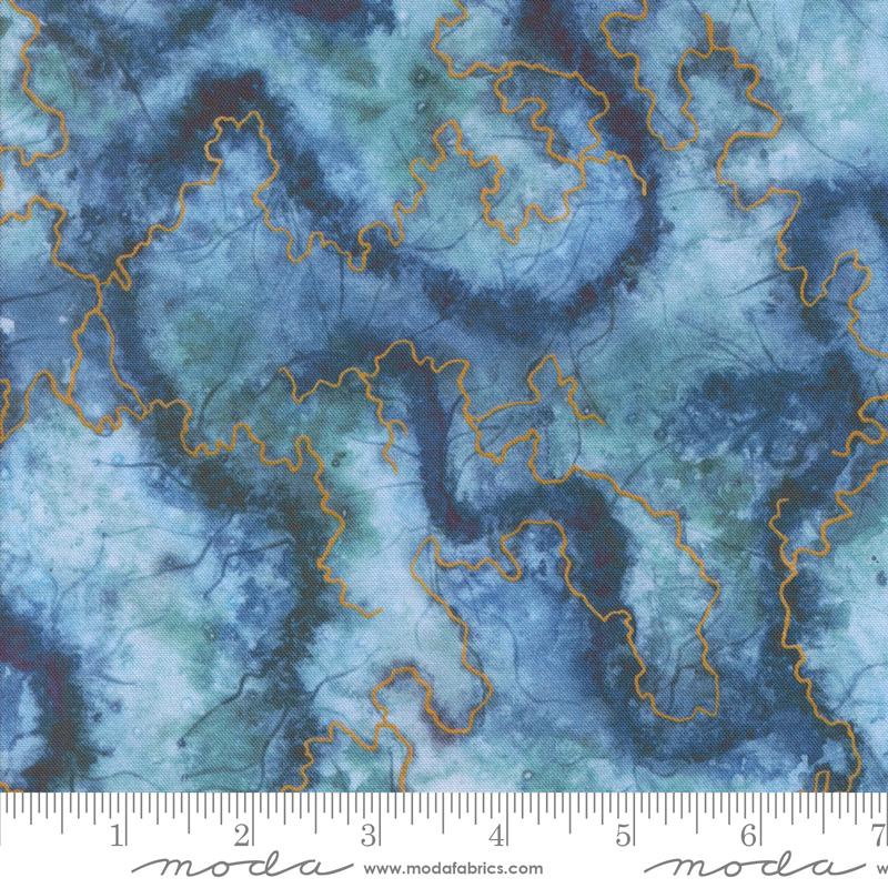 Wanderlust Geode River - Quilt Fabric