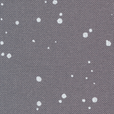 32 Count Grey Basalt with White Lugana Splash Fabric 13x18