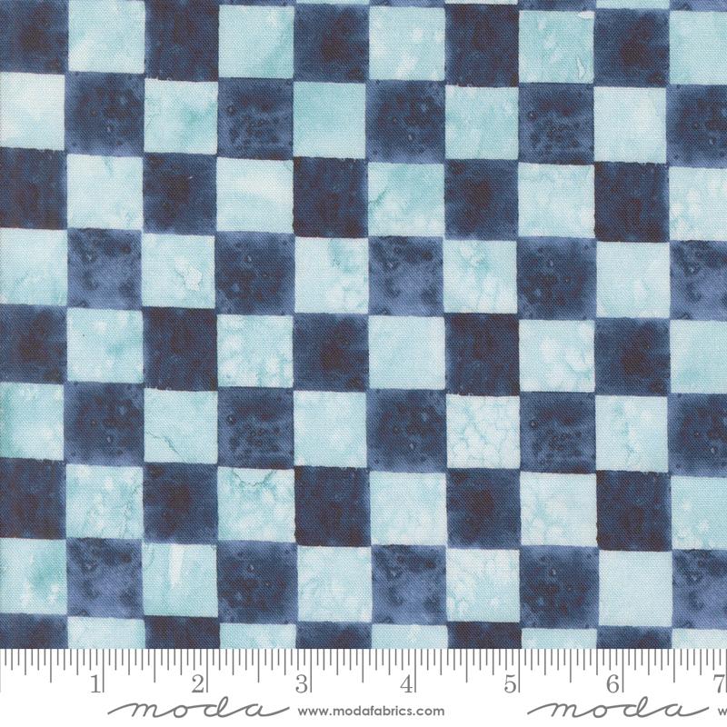 Wanderlust Checker Twilight - Quilt Fabric