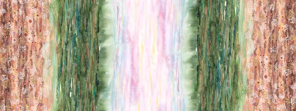 Wanderlust Sunrise Field - Quilt Fabric