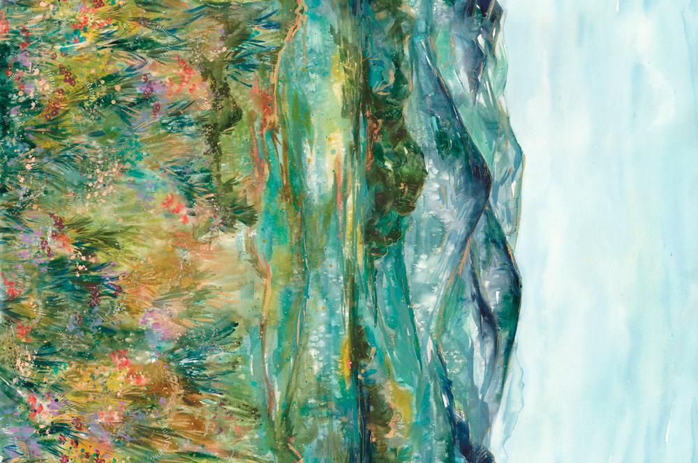 Wanderlust Mountains - Quilt Fabric