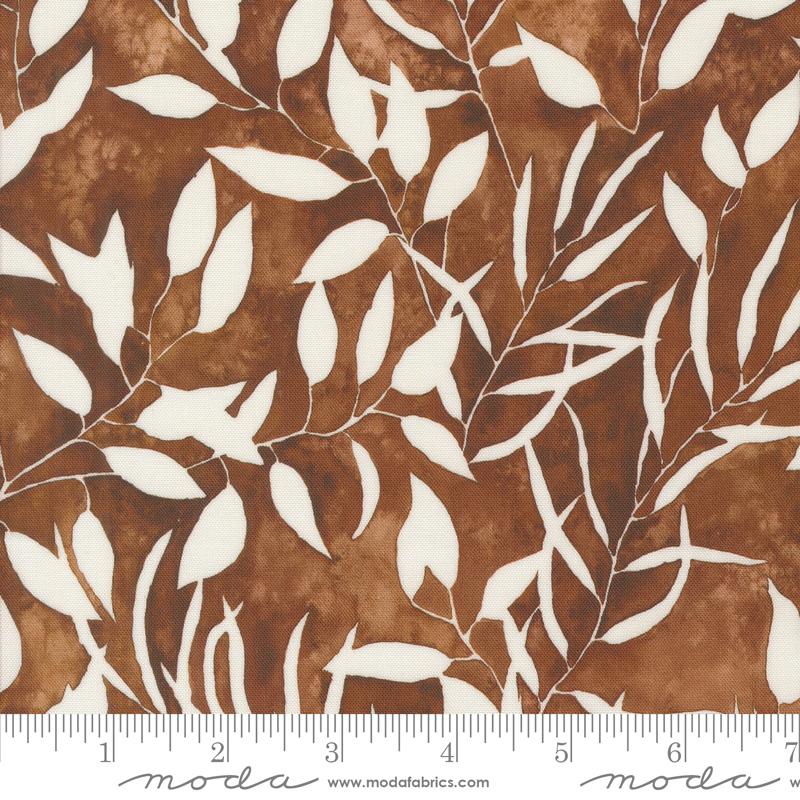Wanderlust Leaf Soil - Quilt Fabric