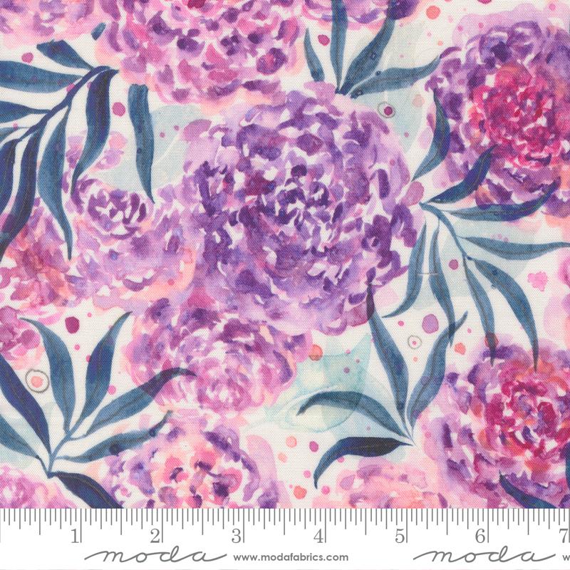 Soulstice Dahlia Lavender - Quilt Fabric