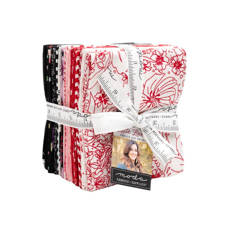 Little Lovelies - Fat Quarter Bundle, zoomed in. Select this picture to zoom back out.