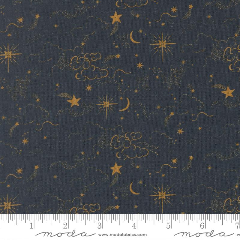 Silent Night Celestial Holy Night - Quilt Fabric