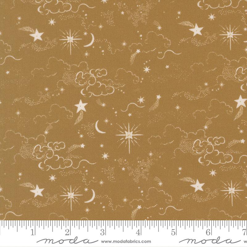 Silent Night Celestial North Star - Quilt Fabric