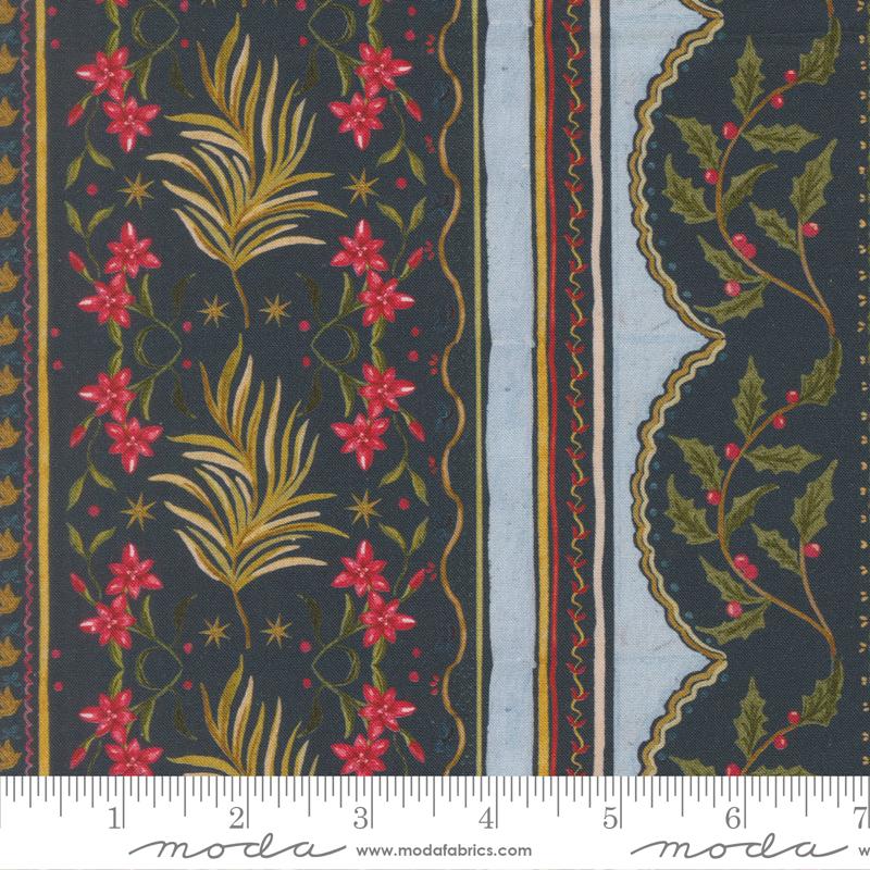 Silent Night Ornate Holy Night - Quilt Fabric