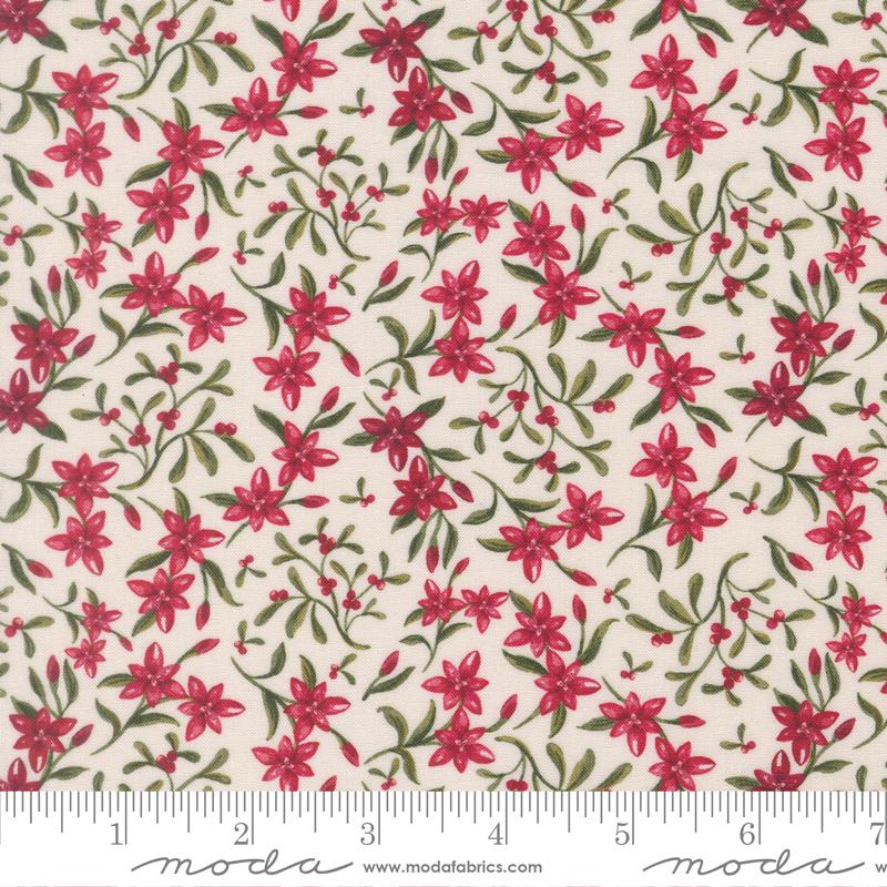 Silent Night Sprig Lamb - Quilt Fabric