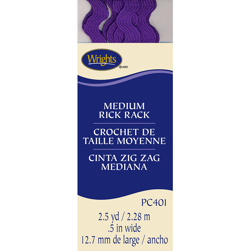 Medium Rick Rack Purple