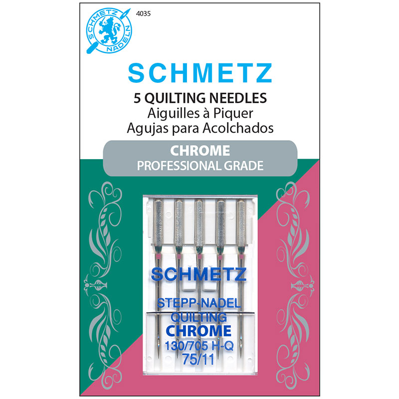 Chrome Quilting Needle 75/11