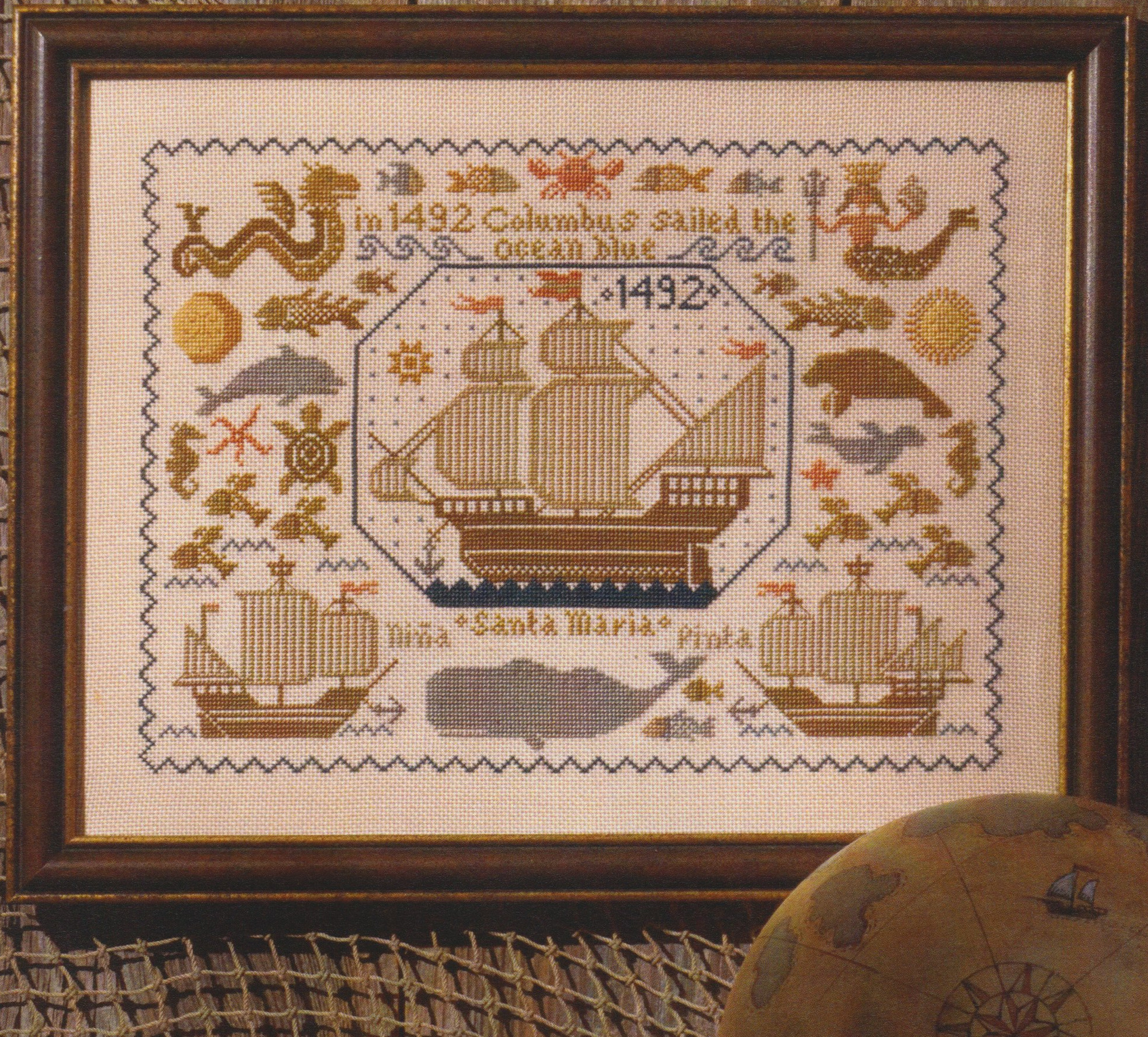 New World Sampler (Book 34) - Cross Stitch Pattern