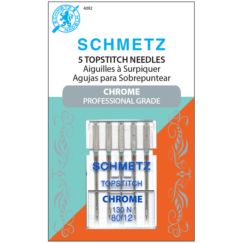 Chrome Topstitch Needle 80/12