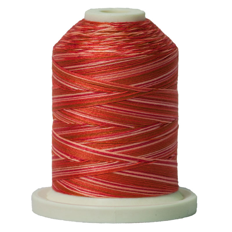 Variegated Thread 700yd Amber Glow SM262, zoomed in. Select this picture to zoom back out.