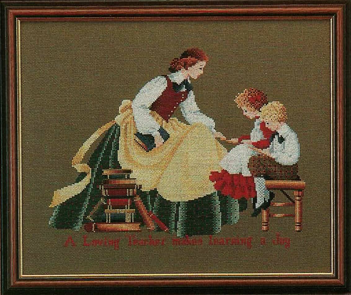 The Teacher - Cross Stitch Pattern