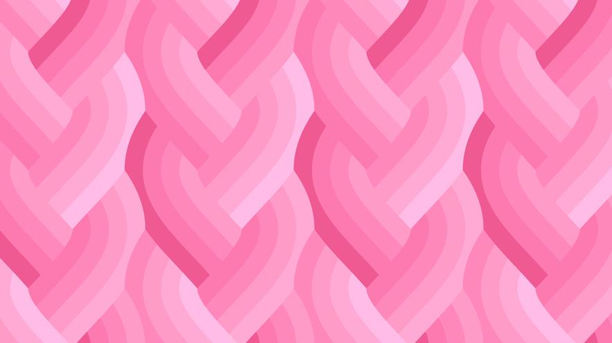 Echo Braid Pink - Quilt Fabric