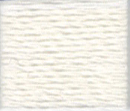 Cotton Thread 40wt 2849yd Silvery White, zoomed in. Select this picture to zoom back out.