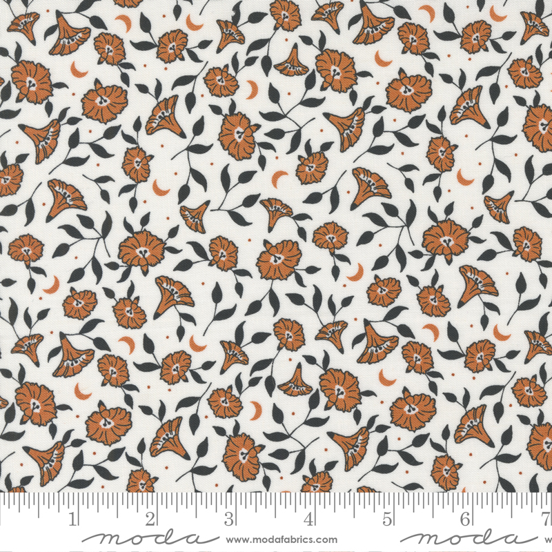 Spellbound Ghost - Moonflower - Quilt Fabric