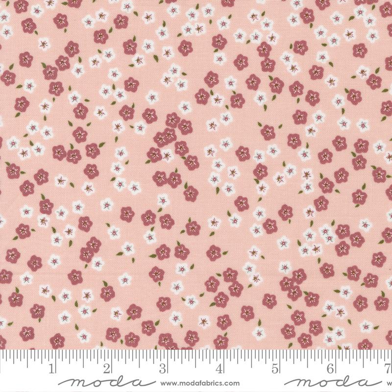 Evermore Strawberry Cream - Forget Me Not Ditsy - Fabric
