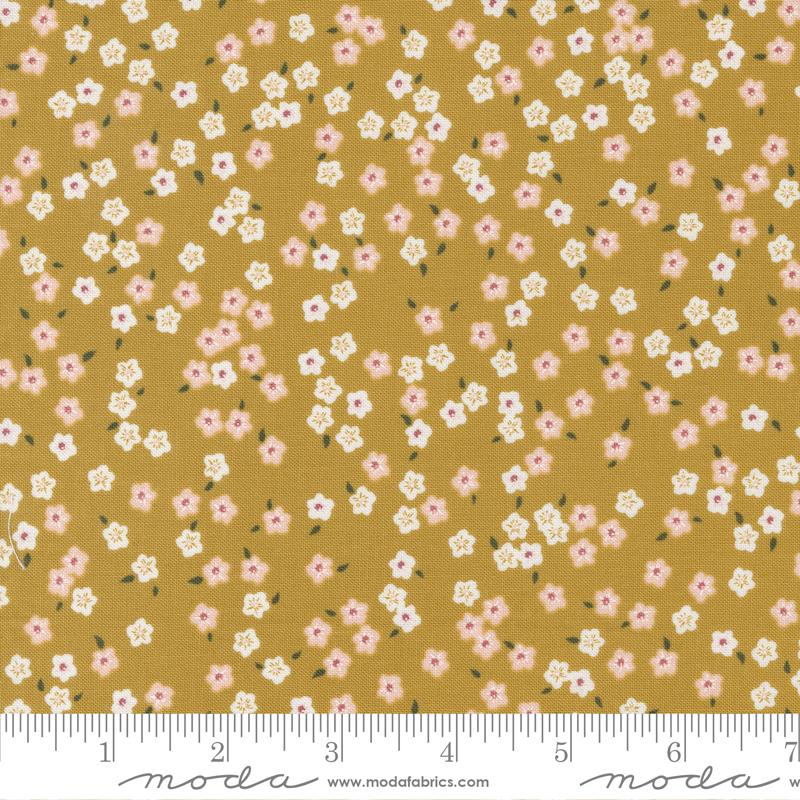Evermore Honey - Forget Me Not Ditsy - Quilt Fabric