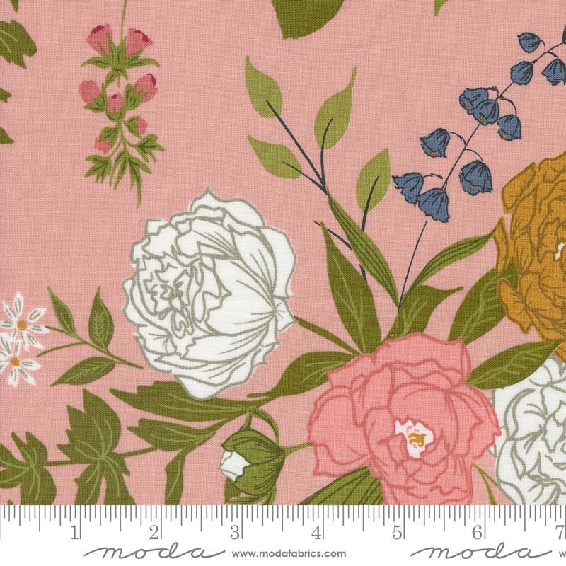 Enchantment Grand Floral - Blush - Quilt Fabric