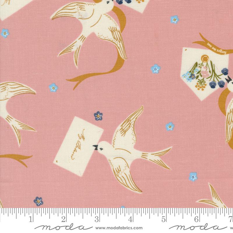 Enchantment Birds - Blush - Quilt Fabric