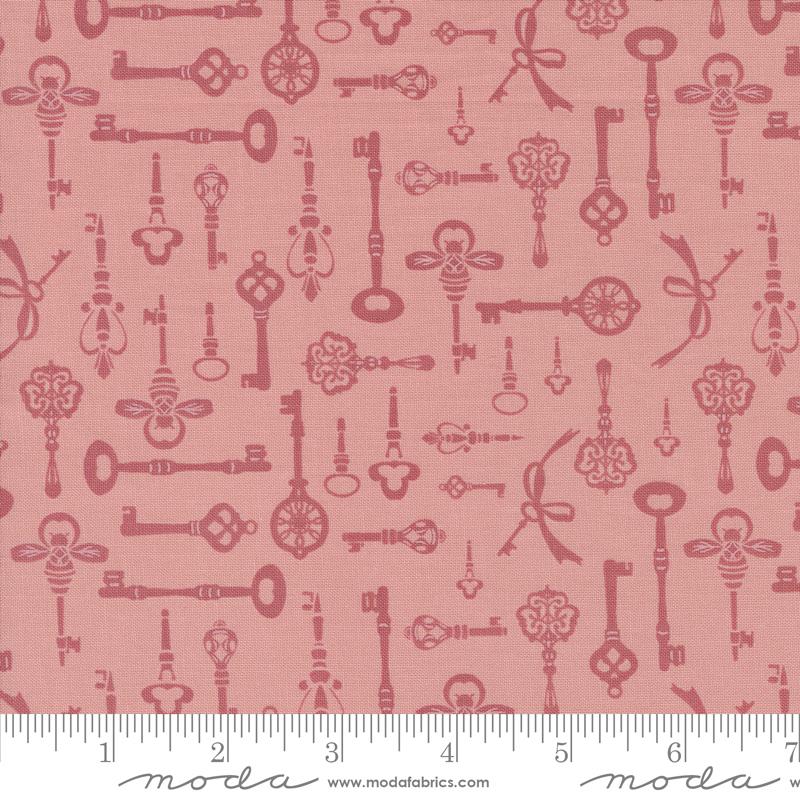Enchantment Keys - Blush - Quilt Fabric