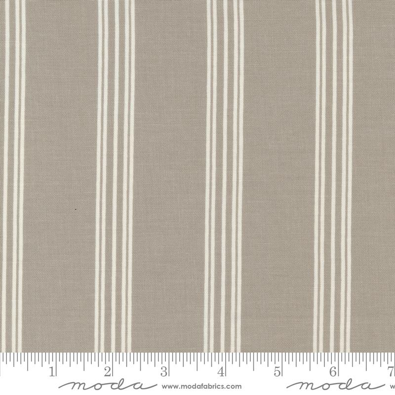 Seaglass Summer Stripes - Sandstone - Quilt Fabric