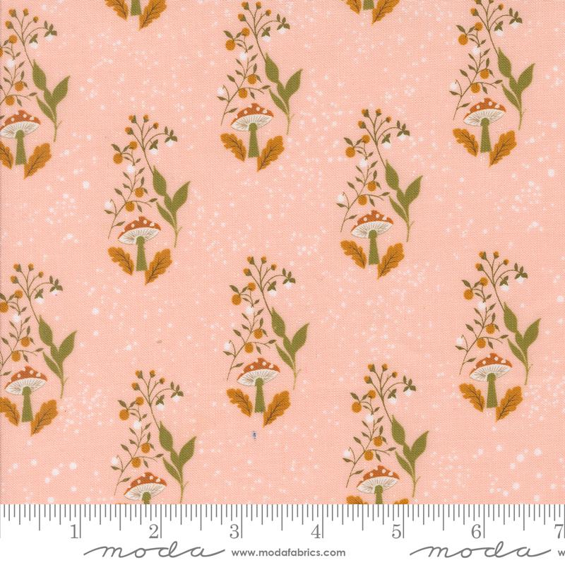 Frivolity Mushroom Blush - Quilt Fabric