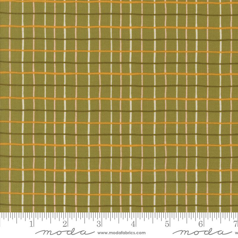 Frivolity Plaid Lichen - Quilt Fabric