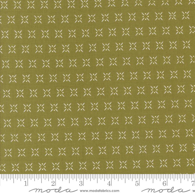 Frivolity Dots Lichen - Quilt Fabric