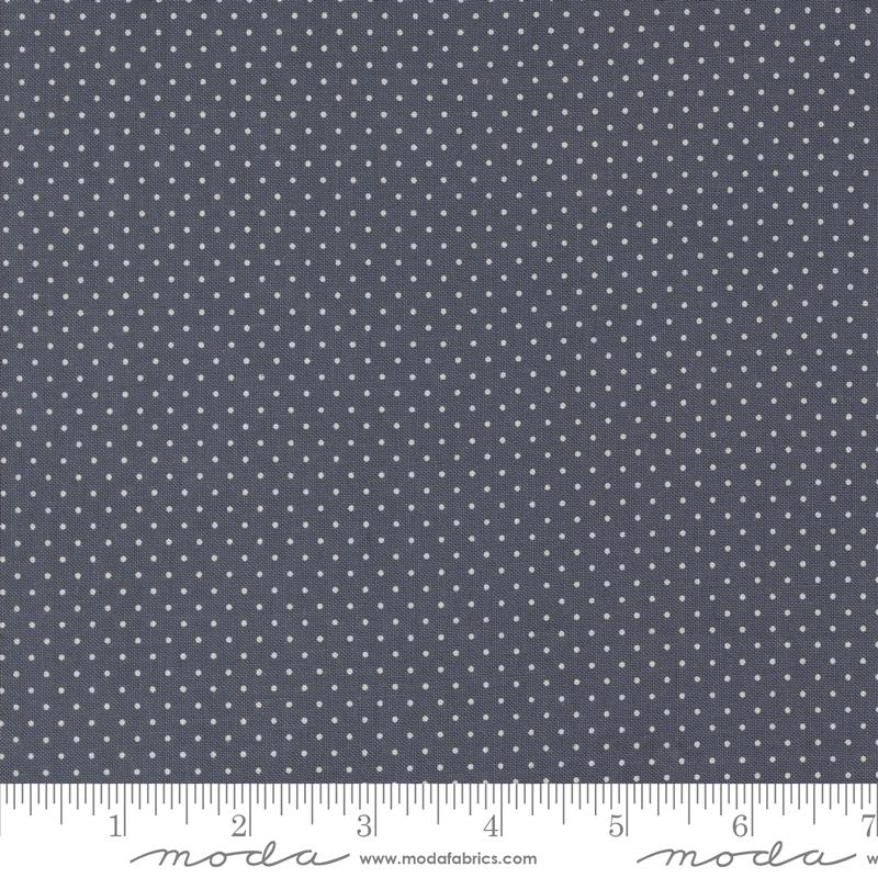 Sun Drenched Dots Indigo - Quilt Fabric